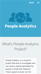 Mobile Screenshot of peopleanalytics.org